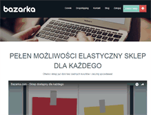 Tablet Screenshot of bazarka.com